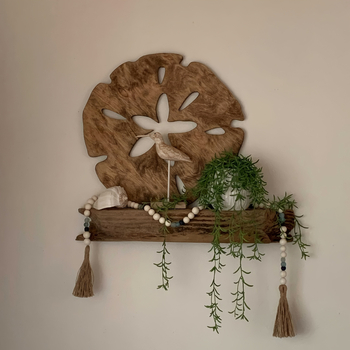 Decorațiune de perete din lemn cu panouri laser tăiate și litere în engleză