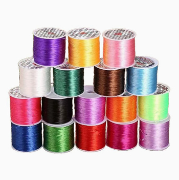 Şnur elastic pentru mărgele, pentru brăţări cu cristale şi perle