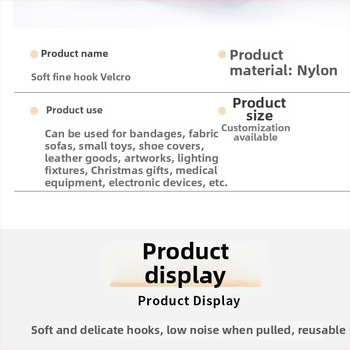 Velcro moale și subțire cu cârlig și buclă, pentru organizarea cablurilor, nylon, haine și accesorii pentru copii