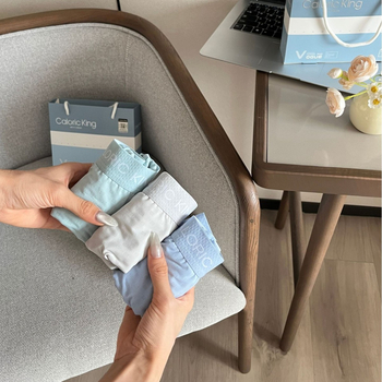 Boxeri pentru bărbați din nailon, căptușeală din mătase Mulberry, antibacterieni, respirabili, în cutie cadou, talie medie