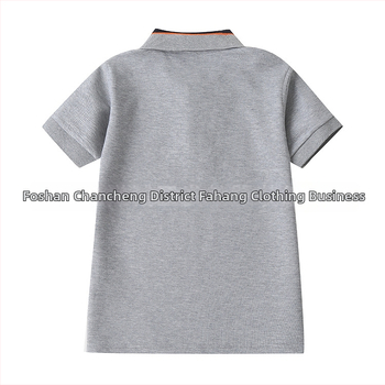 Tricou polo pentru elevi, mâneci scurte, vară, stil britanic preppy
