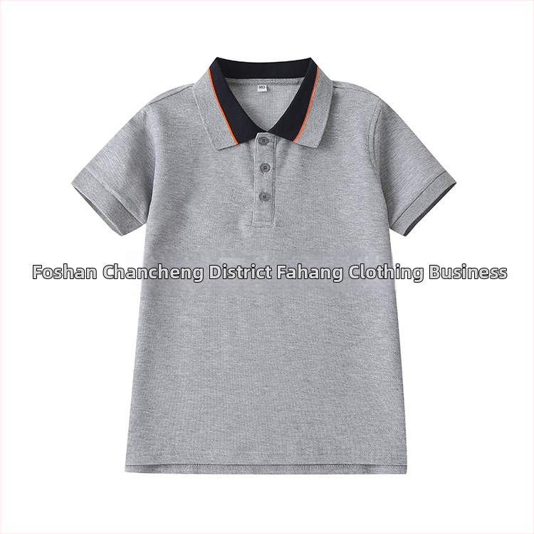 Tricou polo pentru elevi, mâneci scurte, vară, stil britanic preppy