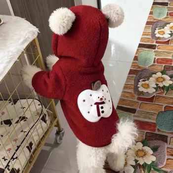 Palton din fleece de lână de miel pentru câini și pisici, stil coreean, cald toamna și iarna