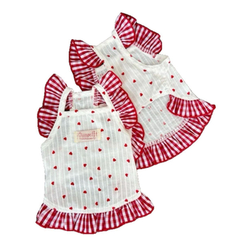Rochie florală pentru câini și pisici de talie mică — Teddy, Bichon Frisé, Pomeranian, primăvară-vară
