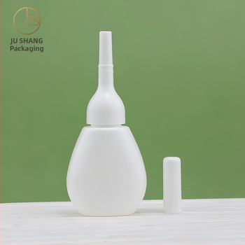 Sticlă albă din plastic PE pentru picături oftalmice 5 ml; recipient dozator cosmetic 10 ml pentru loțiune/essence – ambalaj de probă