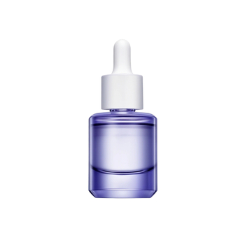 Sticluță din sticlă transparentă de 30 ml cu pipetă, pentru uleiuri esențiale și seruri, recipient dozator din sticlă cu fond gros