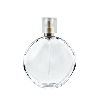 Flacon de parfum din sticlă transparent de 30 ml, cu pulverizator, flacon de probă cosmetic, potrivit pentru serigrafie