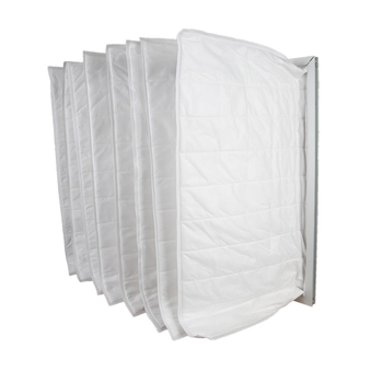 Filtru tip sac F9, eficiență medie, pentru purificarea aerului în sistemele HVAC