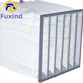 Filtru tip sac F9, eficiență medie, pentru purificarea aerului în sistemele HVAC
