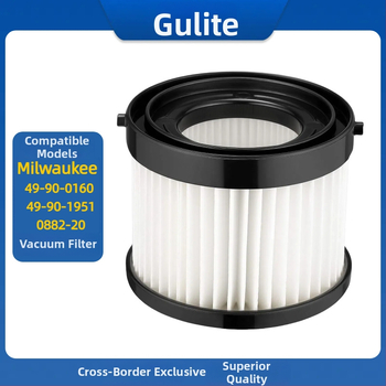 Filtru pentru praf pentru aspirator Milwaukee 49-90-0160/0882-20