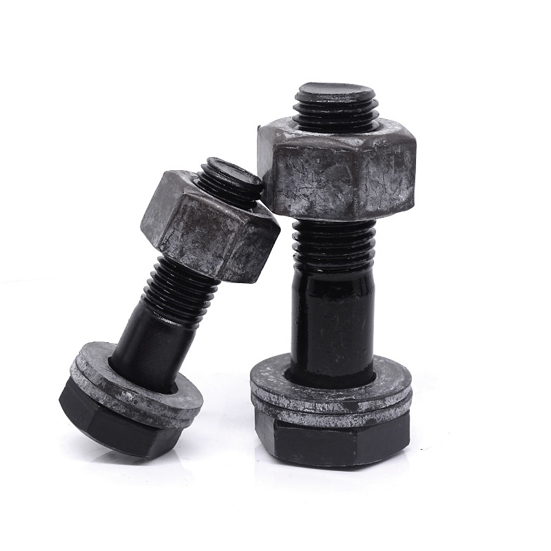 Șurub GB1228 pentru structuri din oțel, cap hex mare, înaltă rezistență, clasa 10.9