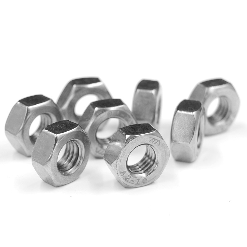 Piuliță hexagonală din oțel inoxidabil 304 DIN 934, M4–M10
