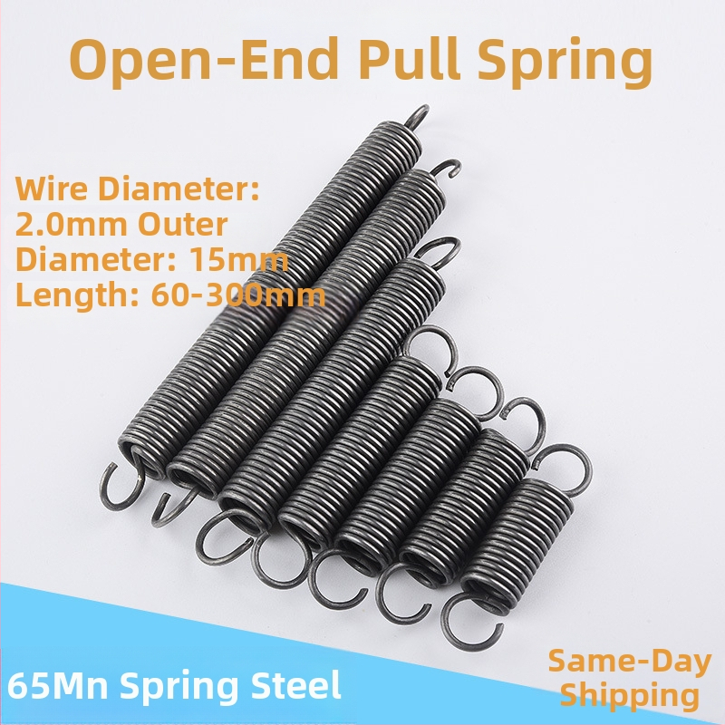 Arc de tensiune cu cârlig, 2,0×20 mm, 65 MN, cârlig de revenire