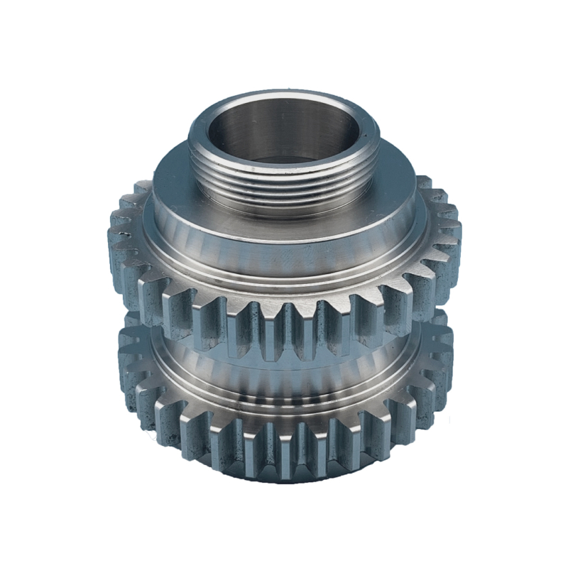 Pinion cilindric din oțel inoxidabil 304, piese de transmisie industriale, dinți drepți, transmisie de înaltă precizie