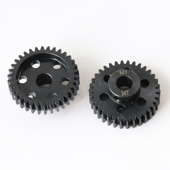 Pinion 34T pentru transmisie, angrenaj drept, dinți cu suprafață durificată, pinion pentru motor în mai multe dimensiuni