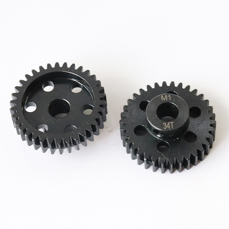 Pinion 34T pentru transmisie, angrenaj drept, dinți cu suprafață durificată, pinion pentru motor în mai multe dimensiuni
