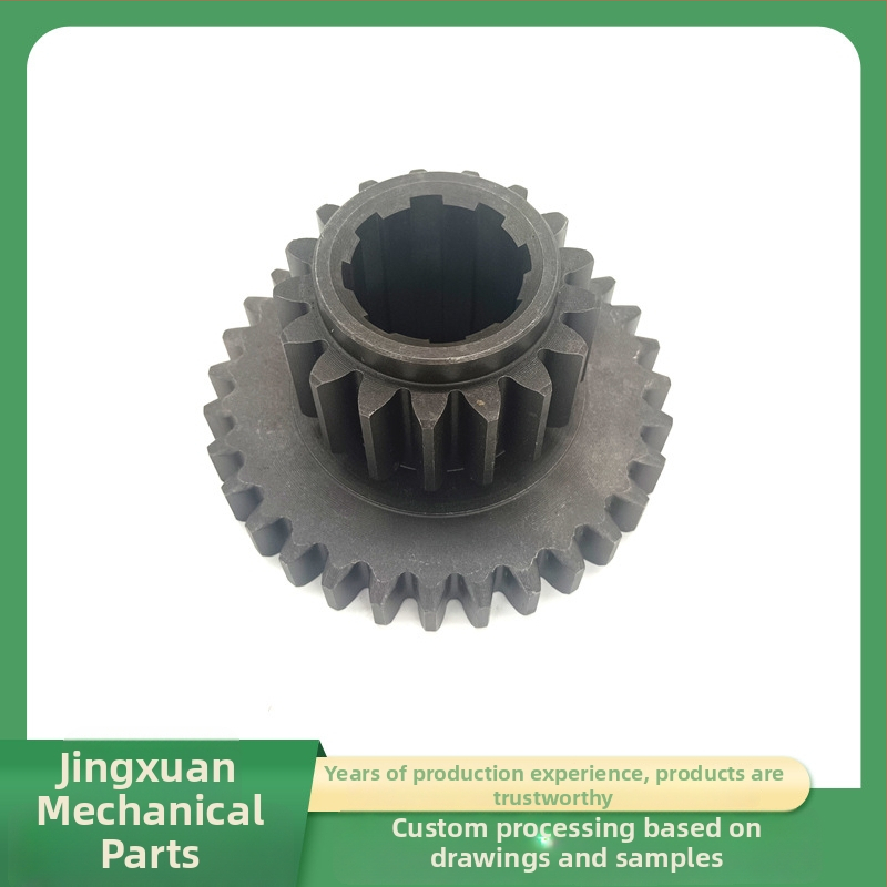 Pinion industrial cu pas dublu pentru transportoare, 42 dinți, modul 3, 40Cr