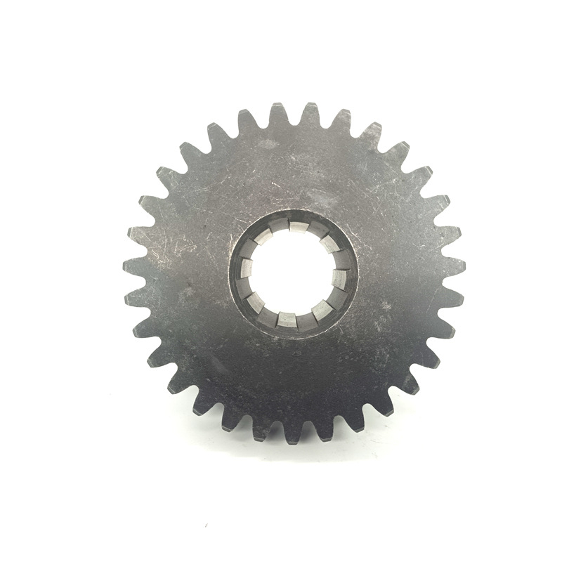 Pinion industrial cu pas dublu pentru transportoare, 42 dinți, modul 3, 40Cr