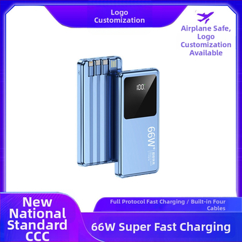 Power bank portabil de 66W cu încărcare rapidă, 20000mAh
