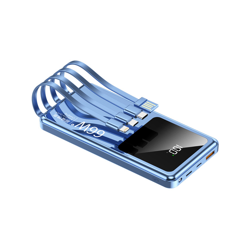 Power bank portabil de 66W cu încărcare rapidă, 20000mAh