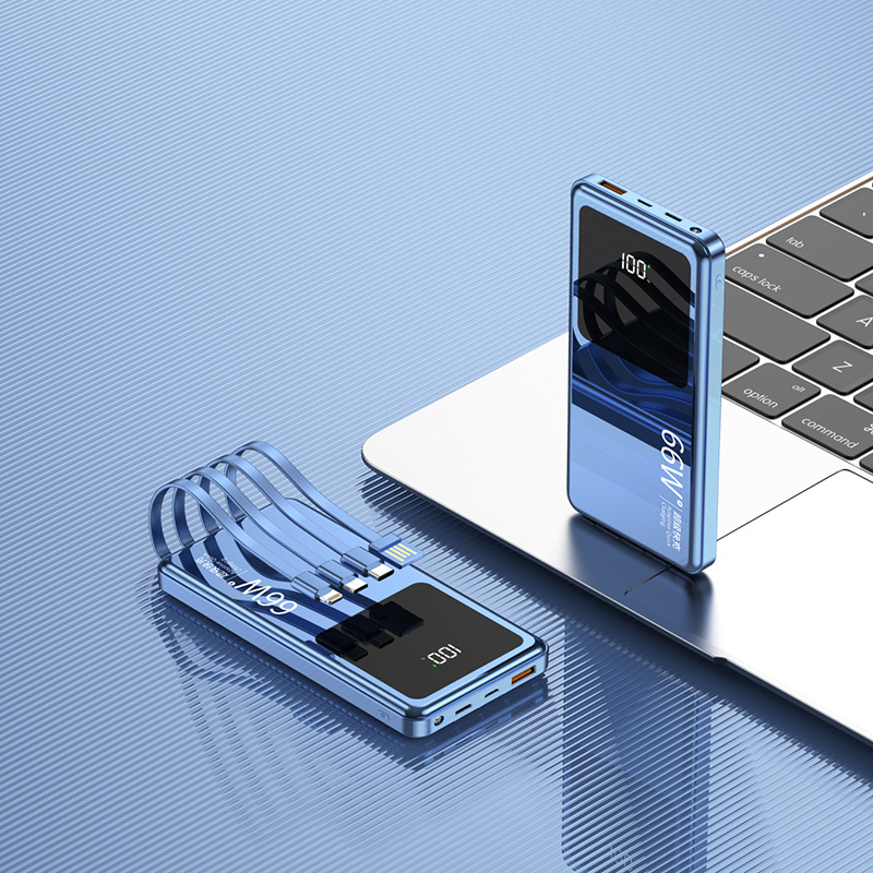 Power bank portabil de 66W cu încărcare rapidă, 20000mAh