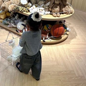 Cardigan pentru copii în stil coreean, cu dungi, din bumbac ușor, unisex, 3–8 ani