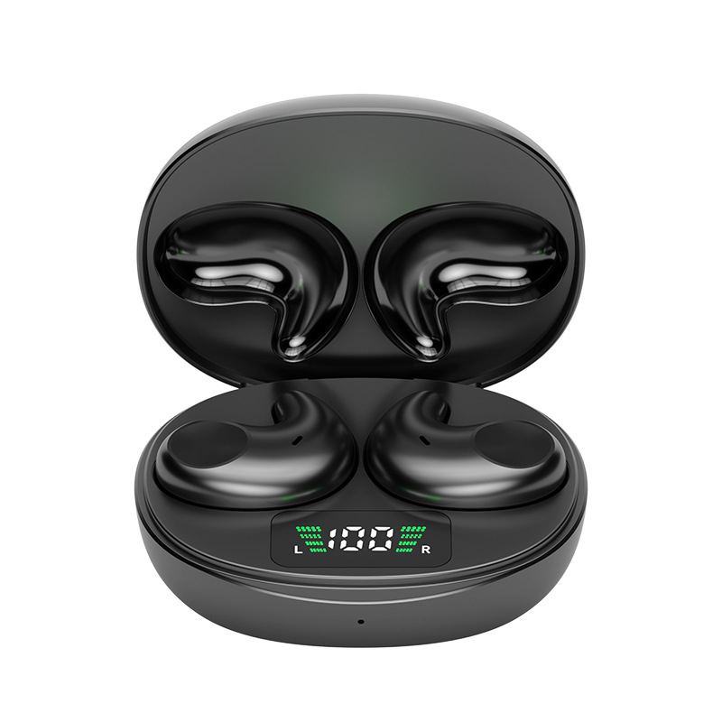 Căști cu transmisie osoasă pentru somn, Bluetooth wireless, montate la ureche, nu în ureche, reducere zgomot