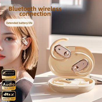 Berlin Sound 2026 Căști Bluetooth cu design open-ear și conduție osoasă, wireless, autonomie până la 4 ore, compatibilitate universală