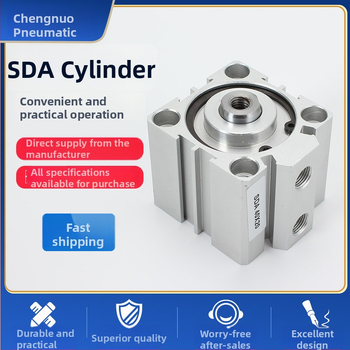 SDA32 cilindru pneumatic subțire cu suport pătrat, componente pneumatice