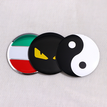 Etichete metalice personalizate pentru volan, etichete pentru capacele de centru și logo-uri personalizate