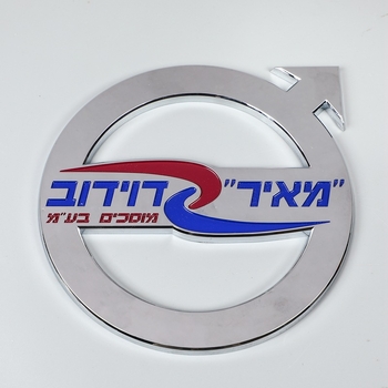 Semn din plastic ABS, plăcuță pentru club auto, emblemă spate, imprimare color 3D, marcă, semn personalizat