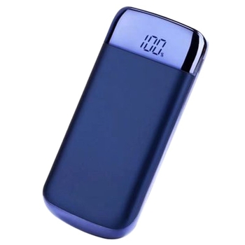 Power bank cu afișaj LCD, 20000mAh, portabil, încărcare rapidă, logo personalizat, încărcare sigură
