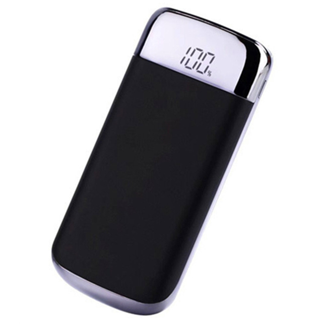 Power bank cu afișaj LCD, 20000mAh, portabil, încărcare rapidă, logo personalizat, încărcare sigură