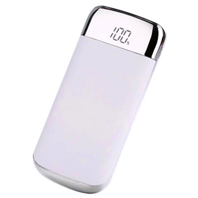 Power bank cu afișaj LCD, 20000mAh, portabil, încărcare rapidă, logo personalizat, încărcare sigură