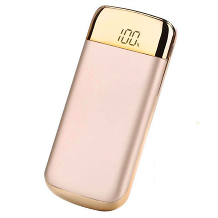 Power bank cu afișaj LCD, 20000mAh, portabil, încărcare rapidă, logo personalizat, încărcare sigură