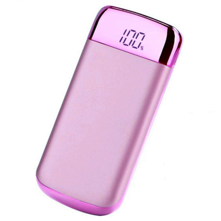 Power bank cu afișaj LCD, 20000mAh, portabil, încărcare rapidă, logo personalizat, încărcare sigură