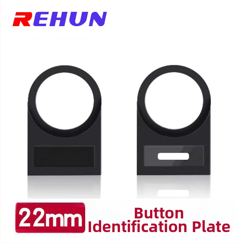 Ramă de etichetă pentru întrerupător cu buton de 22 mm, pentru semnalizatoare și dulapuri de distribuție