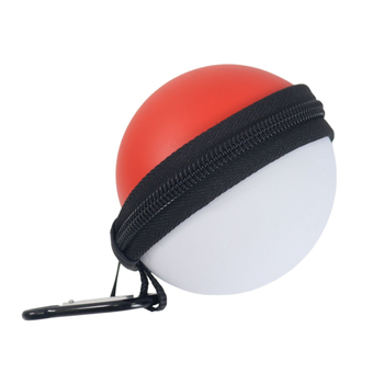 Carcasă EVA rigidă, în formă Poké Ball, pentru depozitarea căștilor și încărcătorului, pentru produse digitale 3C
