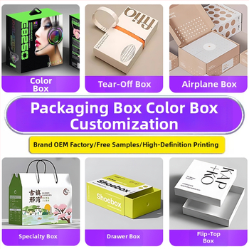 Ambalaj personalizat pentru căști Bluetooth, cutie color premium cu imprimare UV a logo-ului