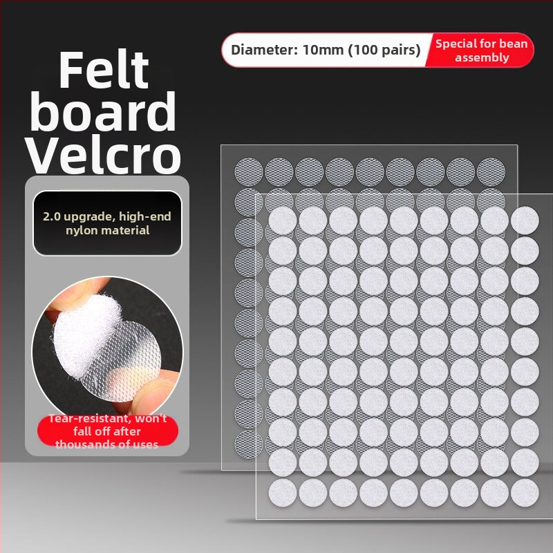 DIY placă din fetru cu Velcro pentru artă cu mărgele — depozitare decorativă și fixare cu bază adezivă, fără găuri