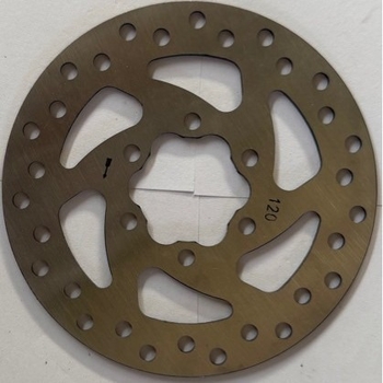 Discul de frână de 110mm pentru bicicletă și trotină, rotor cu șase găuri, cu șuruburi, 2 buc.