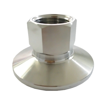 Conector hexagonal din oțel inoxidabil cu filet intern, clasă sanitară 304, tip clemă, pentru conducte filetate, montaj rapid