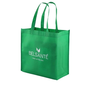 Geantă ecologică din material nețesut pentru haine, cumpărături și încălțăminte — geantă promoțională cadou