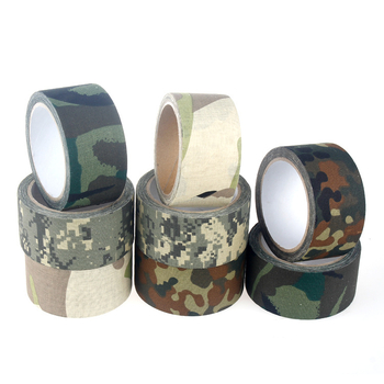 Bandă din pânză camuflaj, 10 m, pentru exterior – mascare pentru vânătoare
