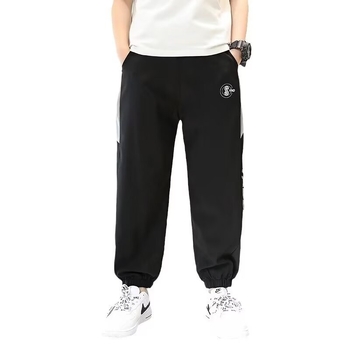 Pantaloni de vară pentru băieți, protecție anti-țânțari, sport ușor Ice Silk, mărimea 110