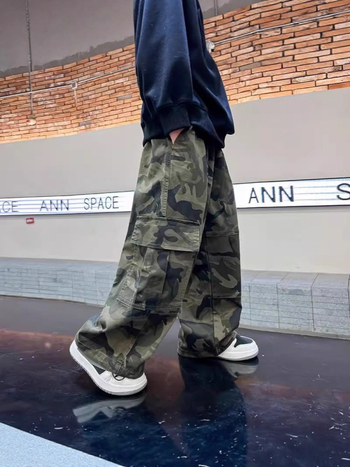 Pantaloni cargo unisex pentru copii, primăvara 2025, casual sport, pantaloni lungi