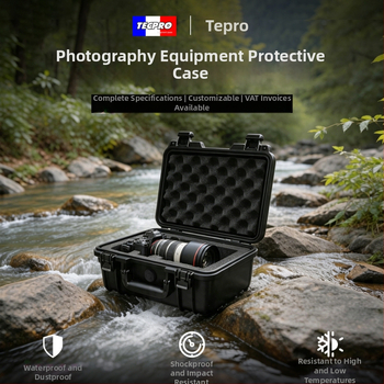 Carcasă pentru unelte actualizată, cu protecție triplă, capacitate mare pentru echipamente foto, ceasuri și dispozitive digitale