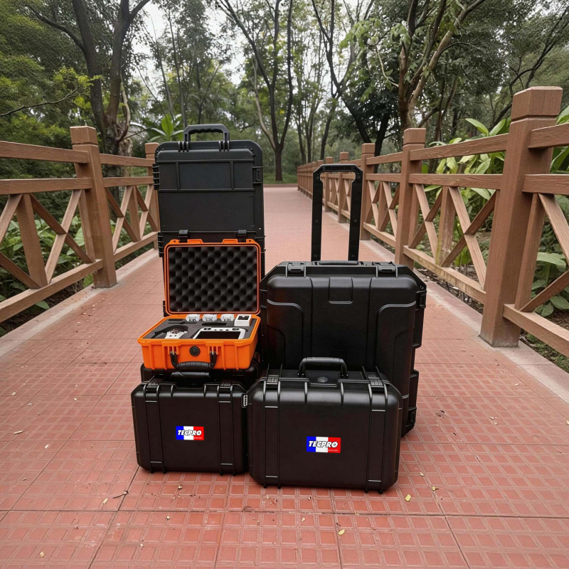 Carcasă pentru unelte actualizată, cu protecție triplă, capacitate mare pentru echipamente foto, ceasuri și dispozitive digitale