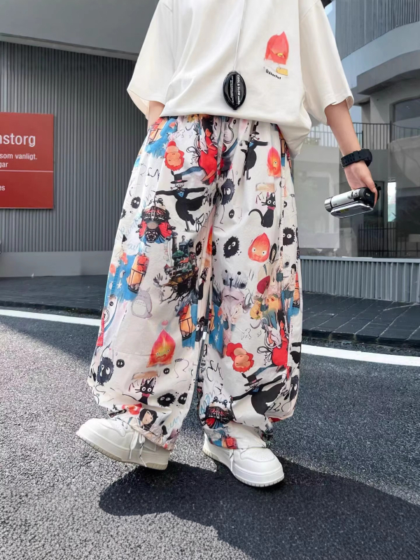 Pantaloni pentru copii băieți, vară, ice-silk, anti-țânțari, lungi