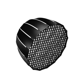 Softbox profund cu montură Bowens, grilă, iluminare pentru streaming, difuzor de lumină moale, iluminare sferică
